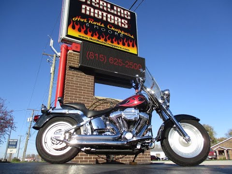 2002 Harley-Davidson Fat Boy (CC-2014489) for sale in STERLING, Illinois