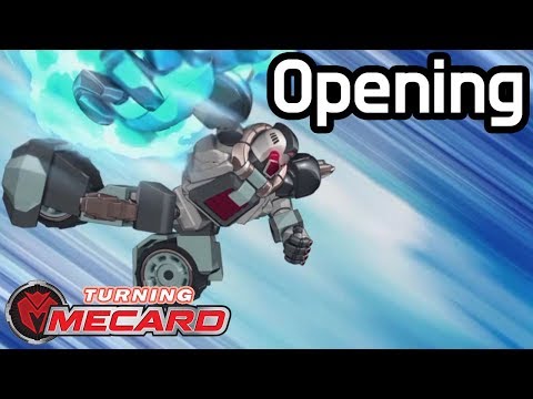 Thumbnail of the video: Turning Mecard English Dub |Opening