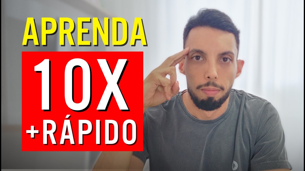 Como Aprender 10X Mais Rápido Qualquer Assunto