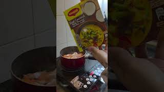 Salmon w/ Coconut Cream FULLVIDEO @MeriMAGGI @ferrstv #foodtripindubai #cookingwithferr