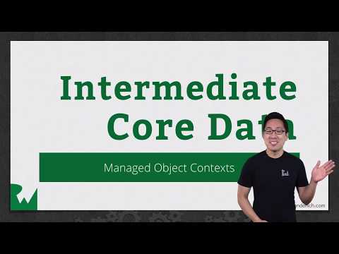 Introduction Beginning Core Data raywenderlich com
