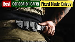 Best Concealed Carry Fixed Blade Knives 2025