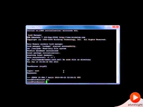 Junos Routing Basics Part 1