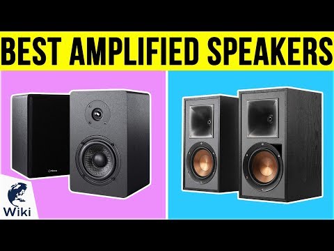 10 Best Amplified Speakers 2019
