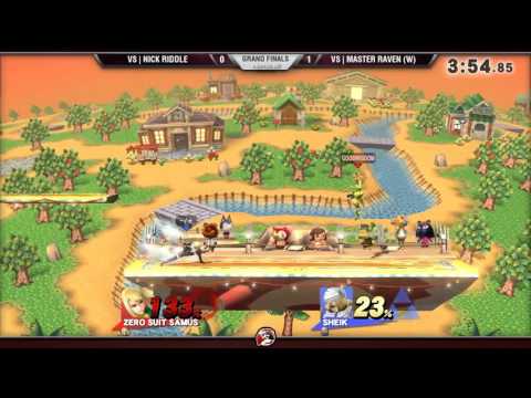 VS Weekly 2/11/15 - Grand Finals - NickRiddle (ZSS/Marth) vs Master Raven (Sheik) - Smash 4