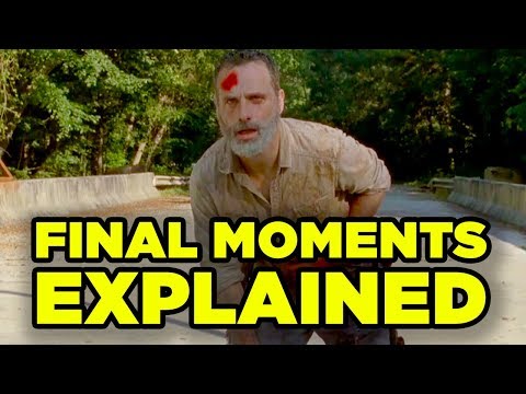 WALKING DEAD Rick Final Episode Explained! Details You Missed!