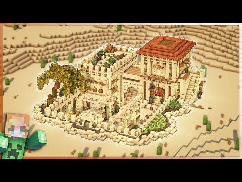 Minecraft: How to build a desert underground house/base #19