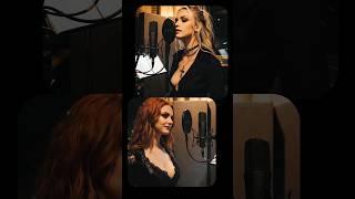 Recording Symphonic Power Metal Vocals! 🎙️🔥 Valeria & Sonia / A-I-llusion #Shorts