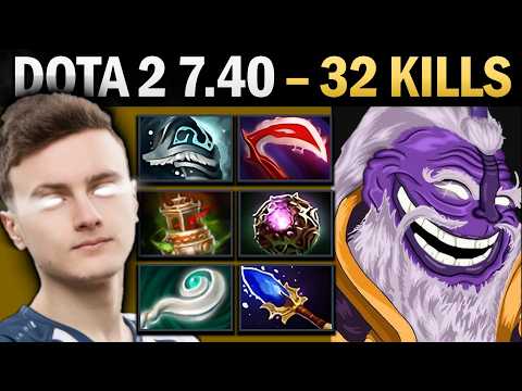 Void Spirit Pro Mid with 32 Kills and Desolator - Gameplay Dota 2