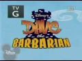 Dave The Barbarian Intro