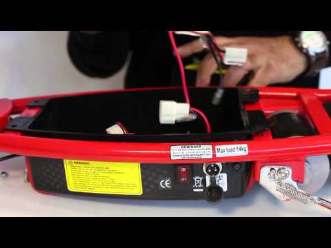 Razor E100 battery replacement how to