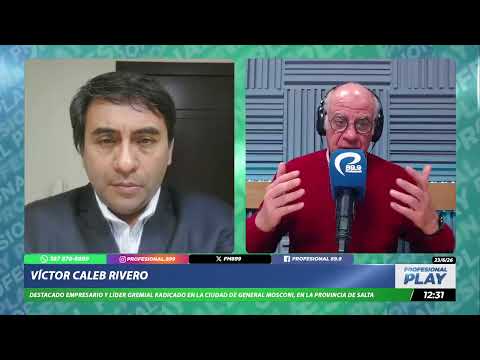 VÍCTOR CALEB RIVERO, EMPRESARIO Y LÍDER GREMIAL RADICADO EN LA CIUDAD DE GENERAL MOSCONI, SALTA