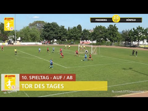 TOR DES TAGES 10. Spieltag Auf-/Abstiegsrunde LOTTO Hessenliga 2021/2022