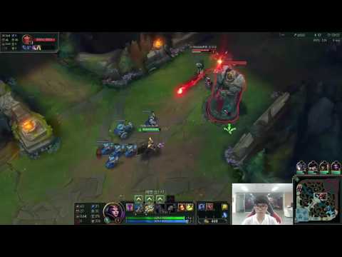 SKT T1 Faker Stream Best Play   LeBlanc vs Zed   MID 1