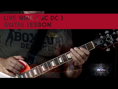 Live Wire ( AC DC ) - Guitar Lesson