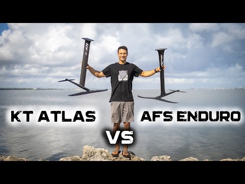 KT Atlas VS AFS Enduro | Foil comparison