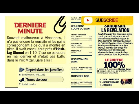 PRIX MELUSINA  DERNIÈRE MINUTE LA PYRAMIDE DES CHANCES TURFOMANIA LE ROI DU TIERCE DU 28.11.25