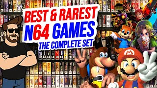 I Completed the FULL N64 Set – Here’s the Best and Rarest Games