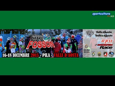Memorial Fosson 2015 - Slalom Gigante categoria Allievi 2°manche ENERGIAPURA CUP #sci #sport