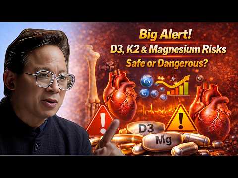 Big Alert! Long-Term Use of D3, K2 & Magnesium: Safe Health Boost or Silent Danger? | Dr. William Li