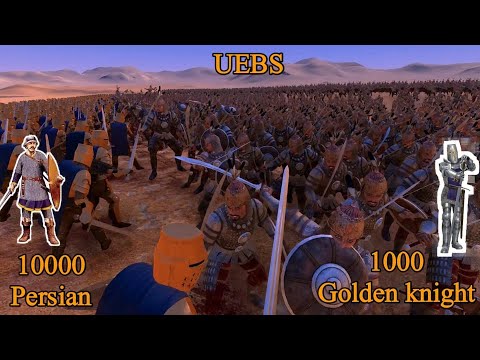 1000 Golden Knight vs 10000 Persian | Ultimate Epic Battle Simulator |