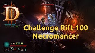 Diablo 3 - Challenge Rift - Challenge 100 - Necromancer - Completed