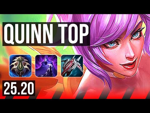 QUINN vs YONE (TOP) | Rank 1 Quinn | JP Challenger | 25.20