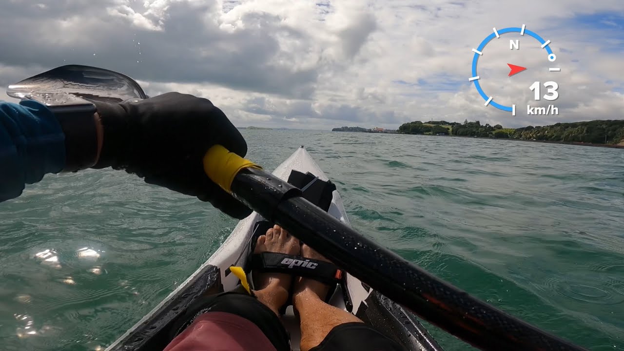 Choppy sea! Epic V10L surfski