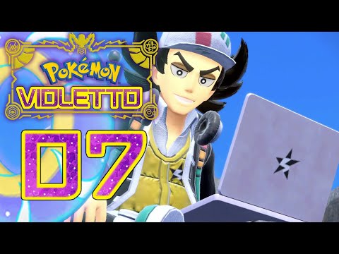 POKÉMON VIOLETTO EPISODIO 7 - IL CAPO ROMELIO DEL TEAM STAR DIVISIONE BUIO   - GAMEPLAY ITA