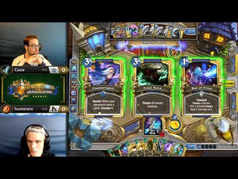 Casie vs hunterace - Hearthstone Grandmasters Europe - Week 7