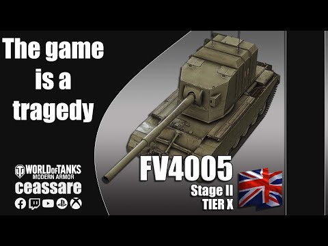 FV4005 Stage II / WoT Console / PS5 / Xbox Series X / 1080p60 HDR