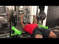 225 Bench Press Max Reps| 40 reps