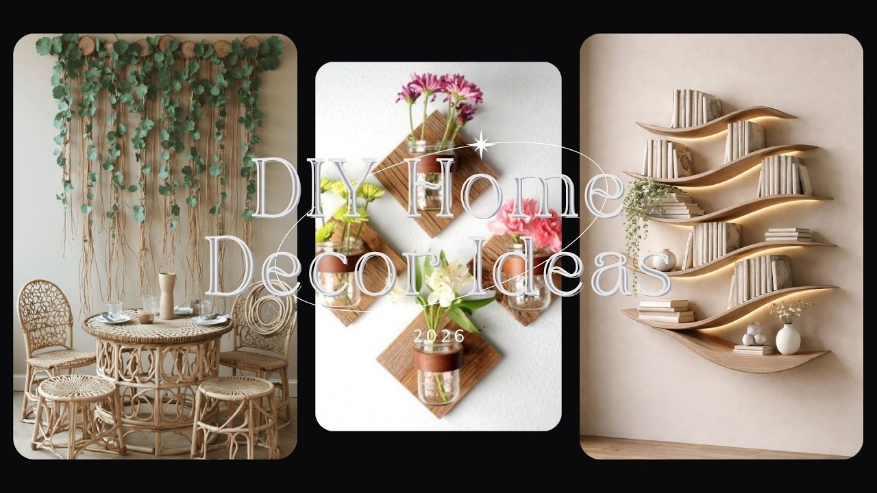 DIY Home Decor Ideas You Must Try in 2026