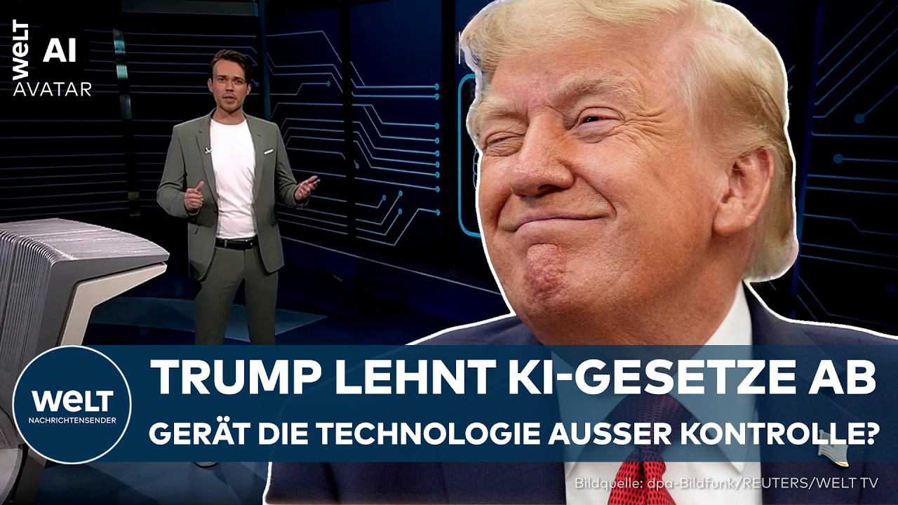KI-WELT: Trump lehnt neue KI-Gesetze ab – Gerät die Technologie nun außer Kontrolle?