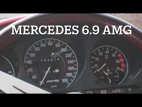 Mercedes 6.9 AMG Sound offen Shooting Full HD live V8 Speed Rolex Time