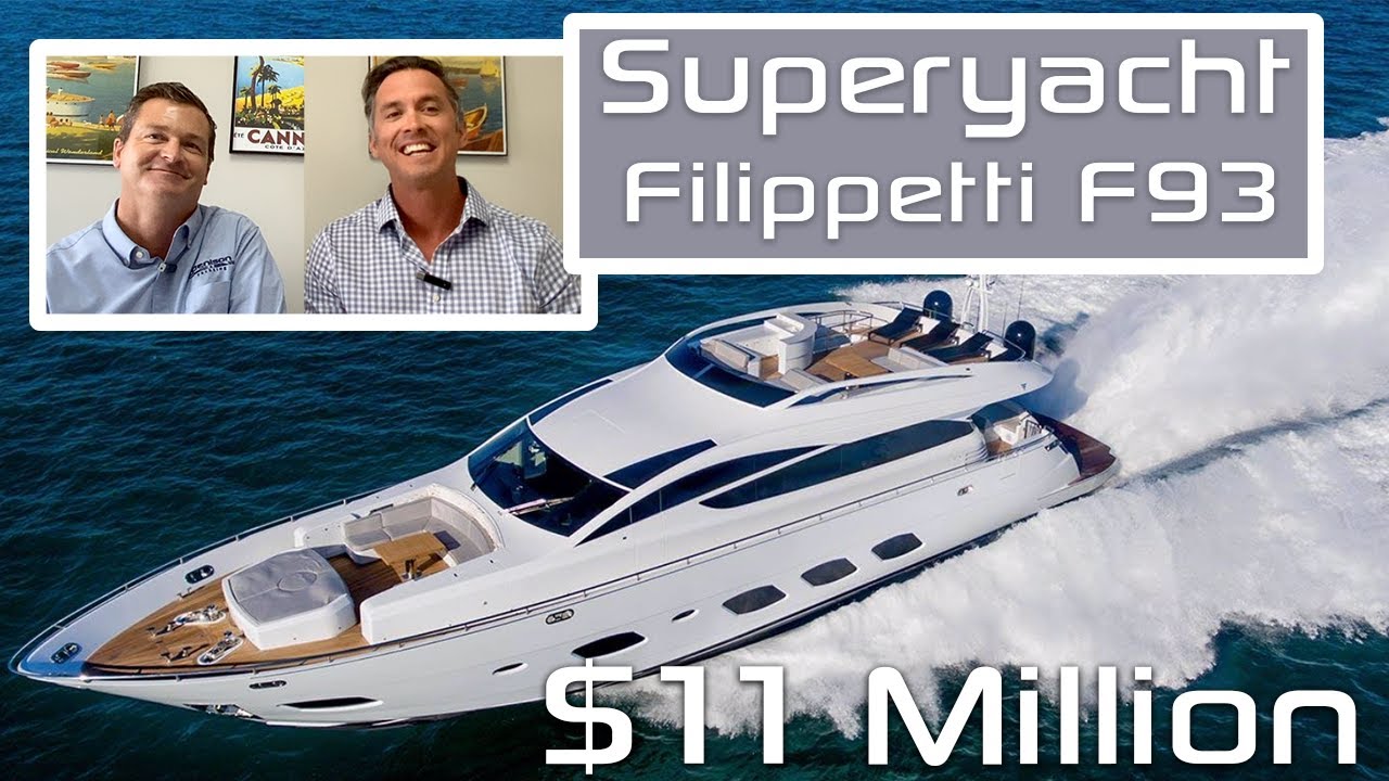 Superyacht | 2021 Filippetti 93 | Bespoke Spec Built Luxury Options