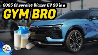 The 2025 Chevrolet Blazer EV SS Is a TOTAL Gym Bro