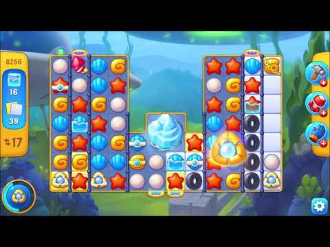 Fishdom Level 8256 walkthrough #fishdom #gaming