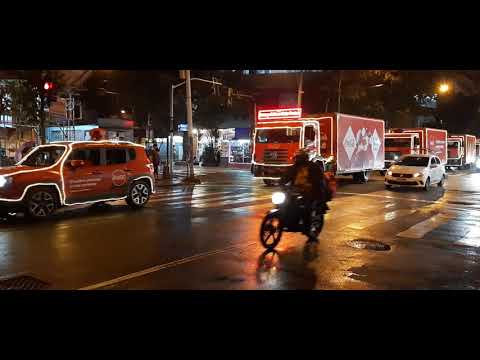 Natal carreata coca cola 2020 Copacabana