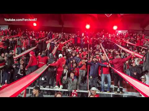 "INDEPENDIENTE 1-1 U DE CHILE - Resumen hinchada - CORRUPBOL Sudamericana 2025" Barra: La Barra del Rojo &bull; Club: Independiente &bull; País: Argentina