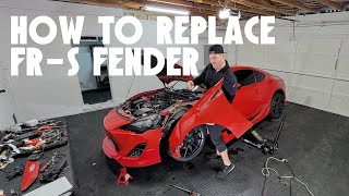 How To Install FRS FENDER "Easy Install" Scion FR-S