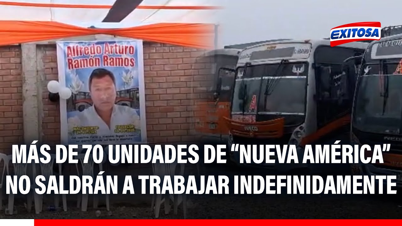 🔴🔵 Carabayllo: velorio de chofer asesinado en paradero de 'Nueva América'