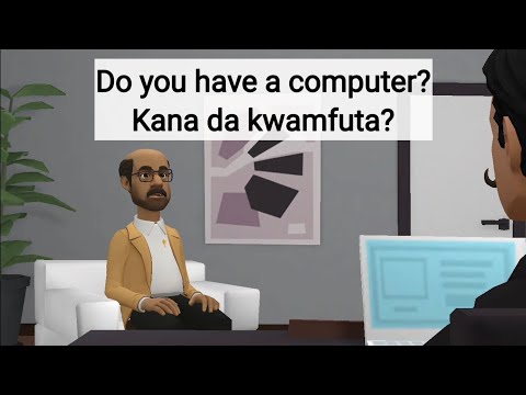 Computer - Na'ura mai ƙwaƙwalwa - Learn English and Hausa - Koyon Turanci da Hausa.