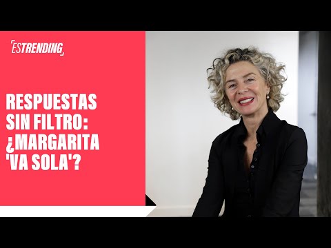Respuestas sin filtro: Margarita Rosa de Francisco nos cuenta por qué 'va sola’