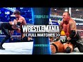 FULL WRESTLEMANIA MATCHES Undertaker Vs Triple H WrestleMania X Seven XXVII XXVIII