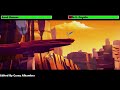 Wile E Coyote Roadrunner Fur Of Flying With Healthbars