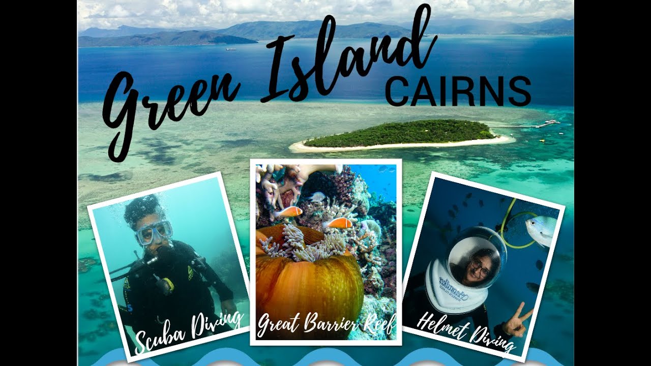 Experience Helmet diving at Green Island with traveler's video.