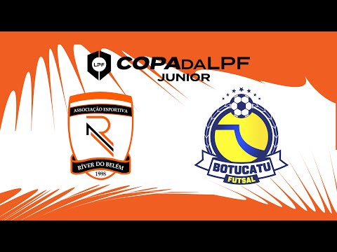 SEMIFINAL COPA da LPF JUNIOR  SUB-15 2023-  AE RIVER DO BELEM X BOTUCATU/INST. SUMAN