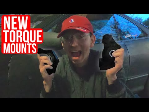 INTEGRA GETS FASTER RESPONSE | How to change lower front torque mounts on Acura Integra/Honda Civic
