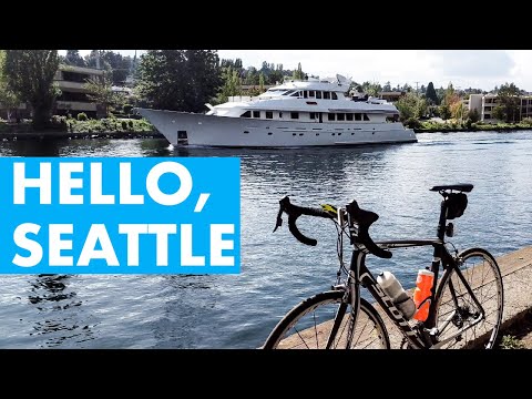 I've waited my whole life for THIS ride || Exploring Seattle by bike [Cycling Vlog]